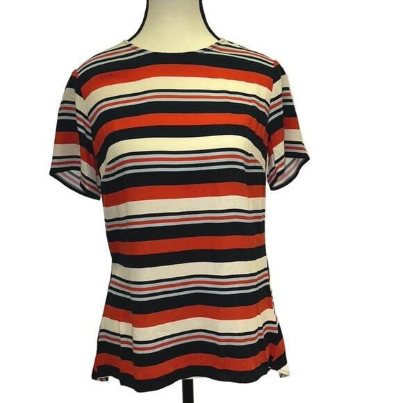 Michael Kors Striped Blouse - Size XS, Vibrant and Stylish - Picture 1 of 9